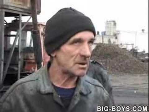 Drunken Russian miner
