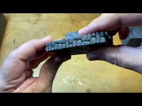 Miniature Monday Warlock Dungeon Tiles 1 Unboxing Wizkids