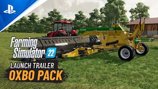 Farming Simulator 22 - Oxbo Pack Launch Trailer Trailer