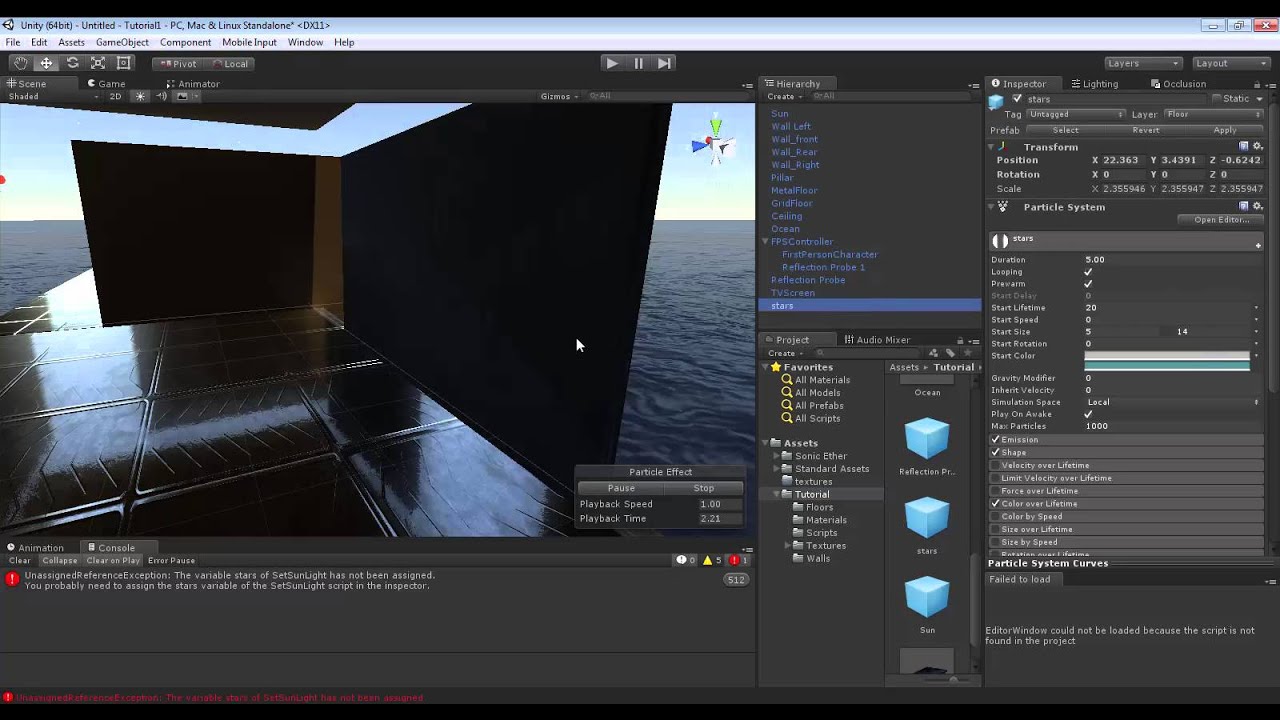 Unity 5 Tutorial - Realtime Global Illumination, Day/Night Cycle, Reflection Probes