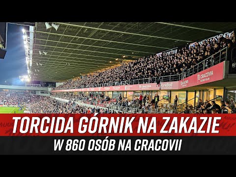 Torcida Górnik na zakazie w 860 osób na Cracovii (27.09.2025)