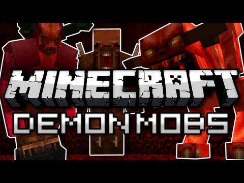 Minecraft: DEMON MOBS! (Lycanite's Mod Showcase)