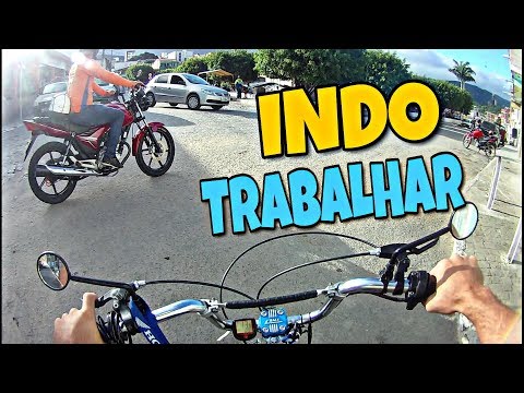 INDO PRO TRABALHO DE MOTORIZADA & ROLÊ NA CITY - 80 GRAU