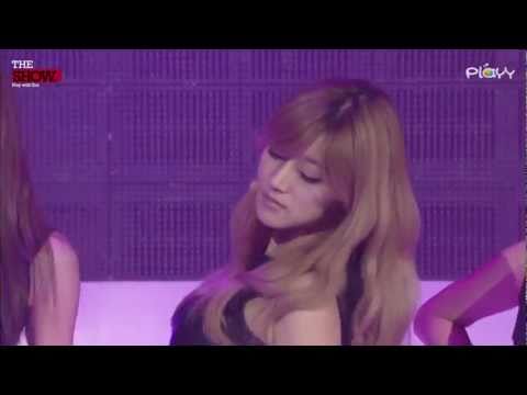 (Seung A Ver.) Rainbow - To Me (110429) @ MTV The Show