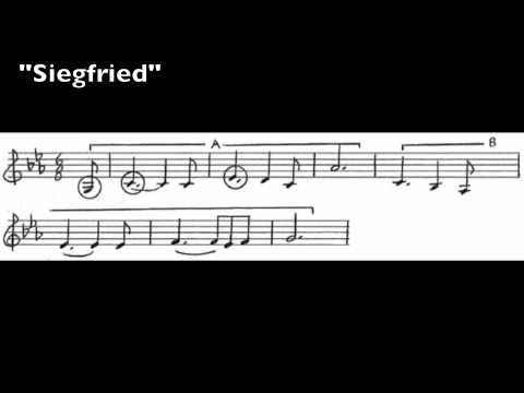 Wagner Leitmotives - 56 - Siegfried