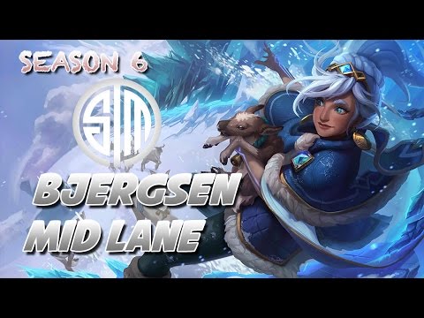 TSM Bjergsen - Taliyah vs Leblanc - Mid Lane (LOL World Replays)