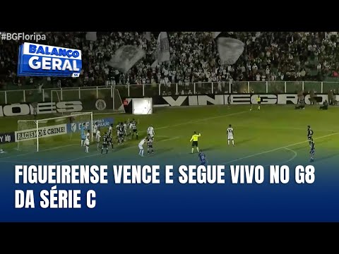 Figueirense vence o Botafogo-PB e segue na briga pelo G8 da Série C