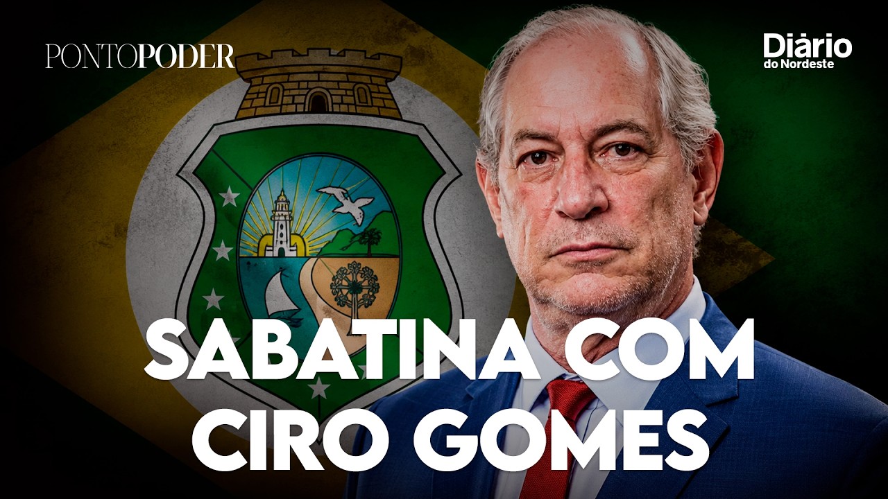 Imagem da notícia AO VIVO: acompanhe a sabatina com Ciro Gomes, candidato ao Governo do Ceará