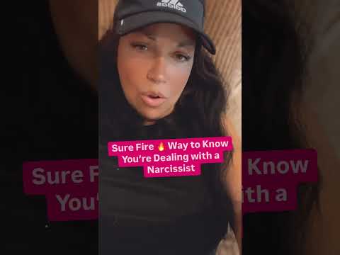 Sure Fire 🔥 Way to Know You’re Dealing with a Narcissist | #narcissists