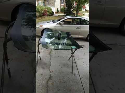 Thumbnail for Windshield replacement 2006 Toyota Solara coupe with electrochromatic mirror Auto dimming by Toyota Solara