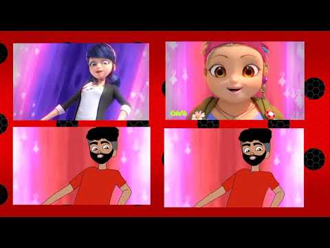 Transformación y Comparación MURINO Alternativo RAYDOR/MULTIMOUSE - POLYMOUSE/ Miraculous Ladybug