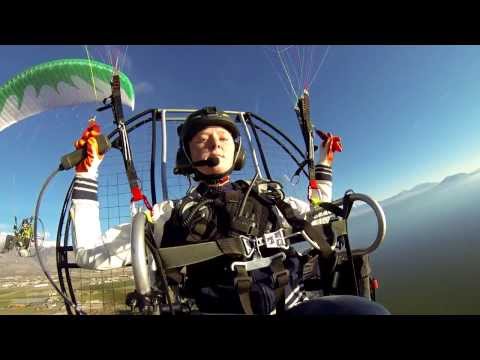Paramotor 17 Year Old Girl Powered Paragliding!! SUPER Savannah Having A Blast With Dad!!