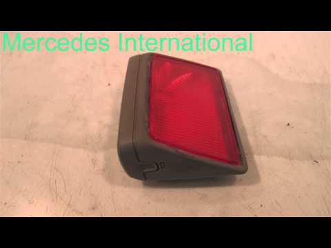 1995 Mercedes C280 GREY NIQ THIRD BRAKE LIGHT - mbiparts.com Used OEM Mercedes Parts - Disman... OEM