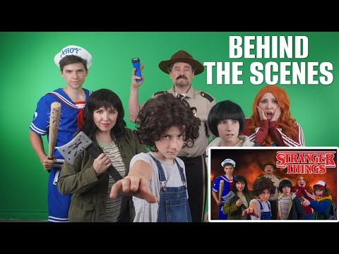 Secret (BTS & OUTTAKES) of Stranger Things - “Never Ending Story” w/ @SharpeFamilySingers