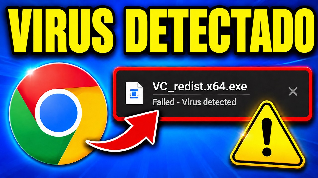 Google Chrome SOLUCIÓN Error “Descarga Fallida   Virus Detectado”
