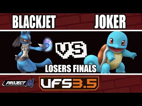 UFSmash 3.5 - Project M - IME-Revoltz.ntc|BlackJet (Lucario) vs SGW.CAFIL|Joker (Squirtle) - LF