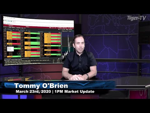 March 23rd, 1PM ET Market Update on TFNN - 2020