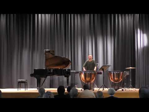 Eötvös : Thunder for one Bass Timpano (Cadenza-Finale) performed by Isao Nakamura