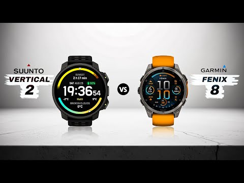 🔥 Suunto Vertical 2 vs Garmin Fenix 8 | Full Specs Review 2025