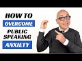 Public Speaking Anxiety - Tips To Overcome Your Fear