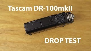Video thumbnail for Tascam DR-100mkII Drop Test Onto Concrete by Curtis Judd