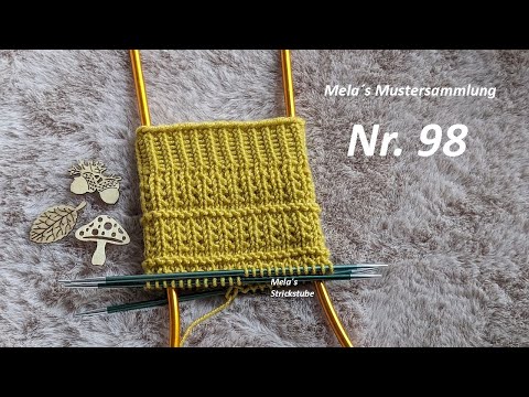 Sock pattern no. 98 - knitting in the round / knitting sock pattern