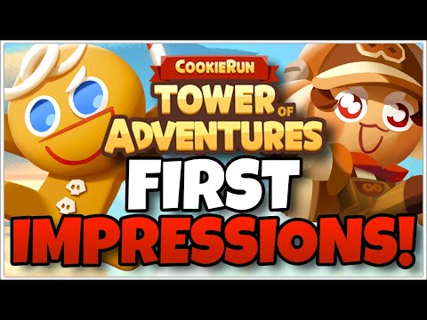 CookieRun Tower of Adventure | Closed Beta Impressions Gameplay! - YouTube
