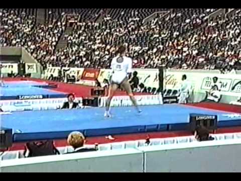11th Team FRA Karine Boucher V - 1991 World Gymnastics Championships 9.612