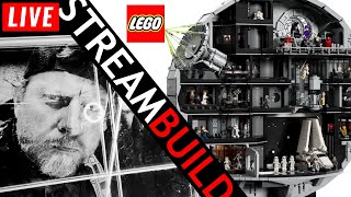 🔴 Building LEGO Death Star (75419) Star Wars Live! - Part 2