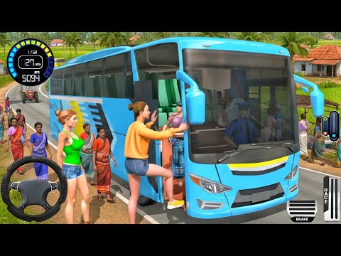 New Bus Simulator 2026 Express - Indian Bus Offroad Game 3D - Bus Game Andriod Gameplay