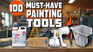 100 Must-Have Painting Tools On Amazon Every Painter Needs