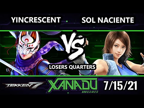 F@X 414 Losers Quarters - YINCRESCENT (Kunimitsu) Vs. Sol Naciente (Asuka) Tekken 7
