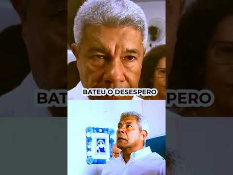 JERÔNIMO APARENTA DESESPERO APÓS ACM NETO CONFIRMAR DISPUTA PELO GOVERNO DA BAHIA