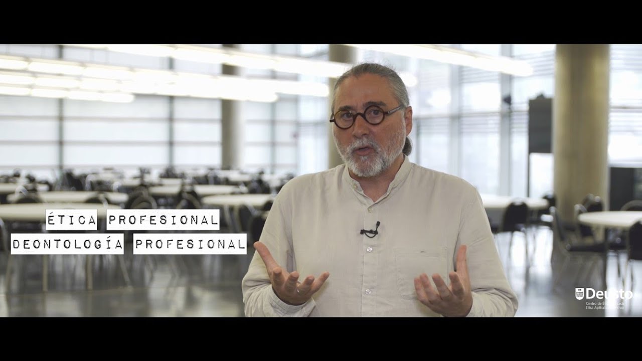 Deontología y ética profesional
