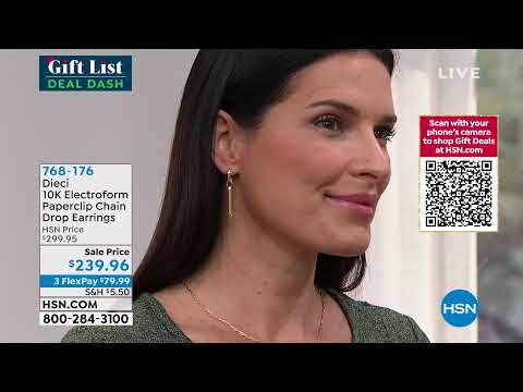 HSN | DIECI 10K Gold Jewelry Gifts 12.09.2021 - 03 PM