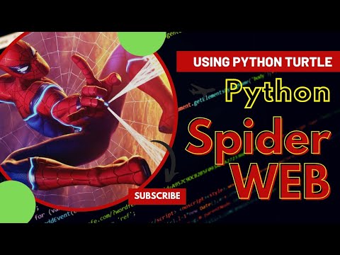Make Spider Web Using Python Turtle Code Python Programming Hub