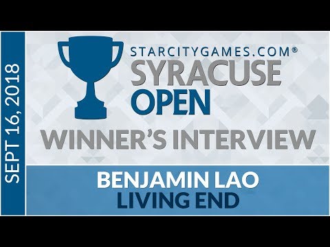 SCGNY - Winner's Interview with Benjamin Lao [Modern]