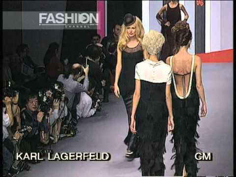 "Karl Lagerfeld" Autumn Winter 1995 1996 Paris 2 of 3 pret a porter woman by FashionChannel