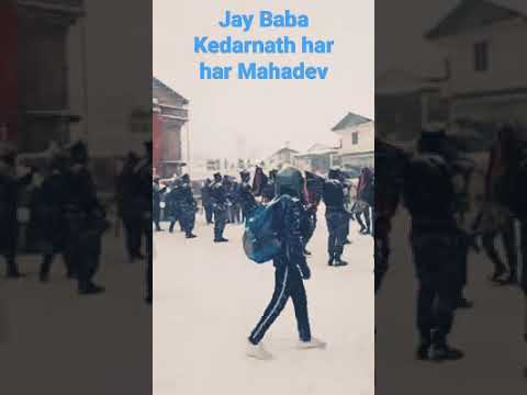 बाबा केदारनाथ की डोली/मिलिट्री बैंड!!manu bhaiya #deepak YouTube #short video