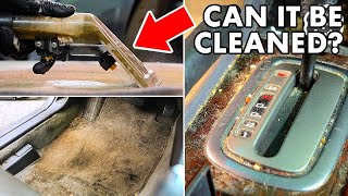 Deep Cleaning a Really Nasty Honda Accord