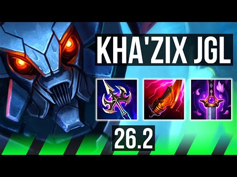 KHA'ZIX vs BRIAR (JGL) | 44K damage | EUW Challenger | 26.2