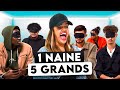 1 naine 5 grands ( jeu de l’imposteur) 