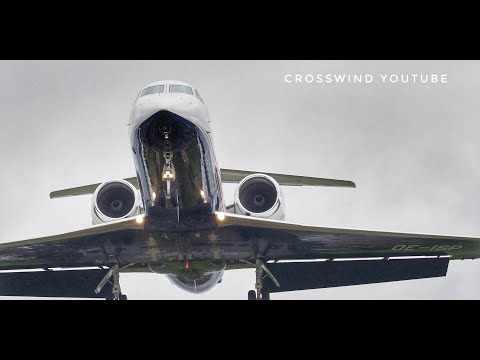 Planespotting at Zurich Airport - Bad Weather - November 2019 Compilation 2