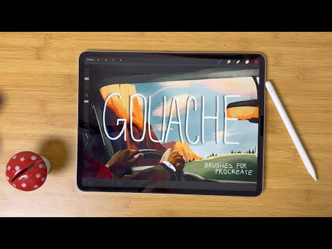 DAJ Gouache Pack : Brush Breakdown