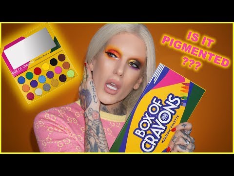 BOX OF CRAYONS EYESHADOW PALETTE... Is It Jeffree Star Approved??