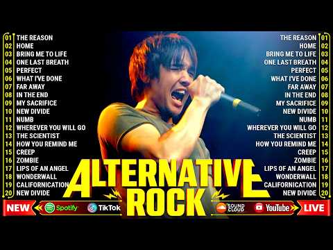 Hoobastank, Keane, Oasis, Coldplay, Audioslave, 3 Doors Down | Best Alternative Rock Songs 2000s