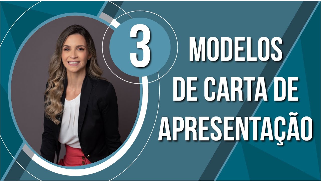 3 MODELOS DE CARTA DE APRESENTAÇÃO
