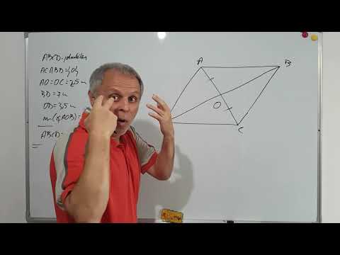 lecții 44: ROMBUL 1 - cum demonstrăm că un patrulater este romb: simplu, frate, învață și tu!
