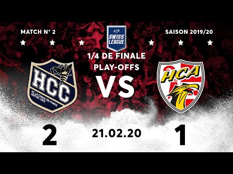 21.02.2020 HC La Chaux-de-Fonds - HC Ajoie (2-1)