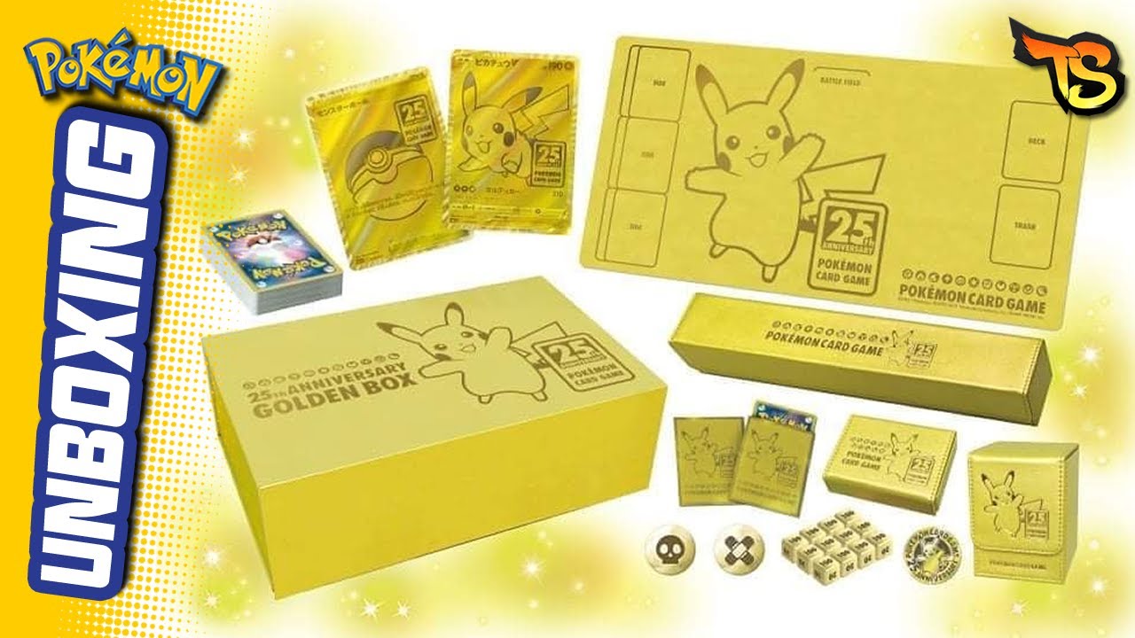 Watch Now COLEÇÃO DOURADA JAPONESA! Abrindo uma 25th ANNIVERSARY GOLDEN BOX ABSURDA! - Pokémon TCG COLEÇÃO DOURADA JAPONESA! Abrindo uma 25th ANNIVERSARY GOLDEN BOX ABSURDA! - Pokémon TCG